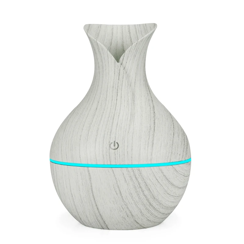 

Colorful Luminous Wood Grain Smart Air Humidifier USB Mist Maker Beauty Aroma