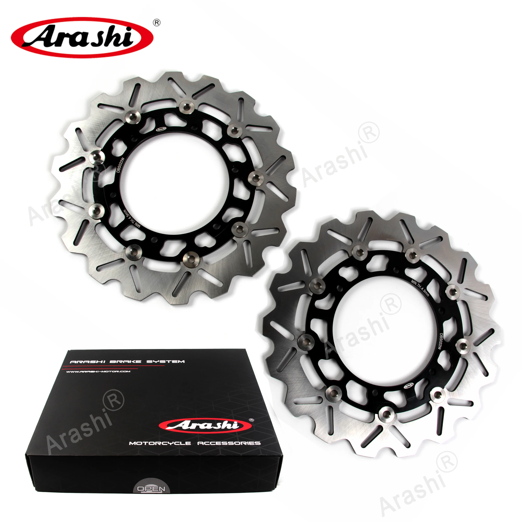 

Arashi 1 Pair CNC Full Floating Front Brake Disc Rotors For YAMAHA XV A CASUAL FULL DRESS 1900 2016 Motorcycle Disk XV A 1900