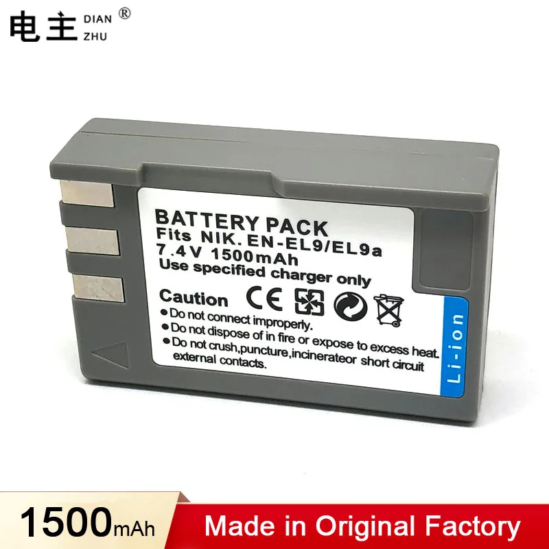 

EN-EL9a ENEL9a EN-EL9 ENEL9 EN EL9 EL9a Battery Charger For Nikon D40 D40X D60 D3000 D5000 Digital Camera