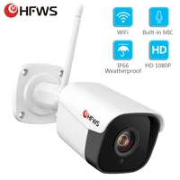 hfws outdoor wireless camera ip 1080p hd cctv security infrared video audio surveillance outdoor waterproof wifi home camera