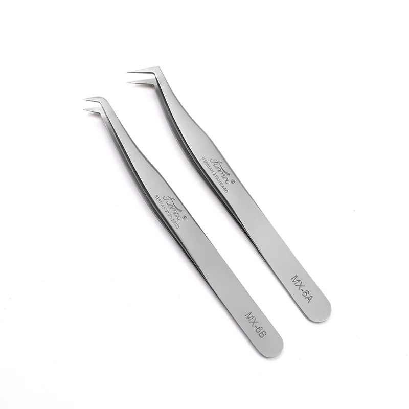 Профессиональный 3D/6D объем ресниц Пинцет Цветущий вентилятор отличное застежка