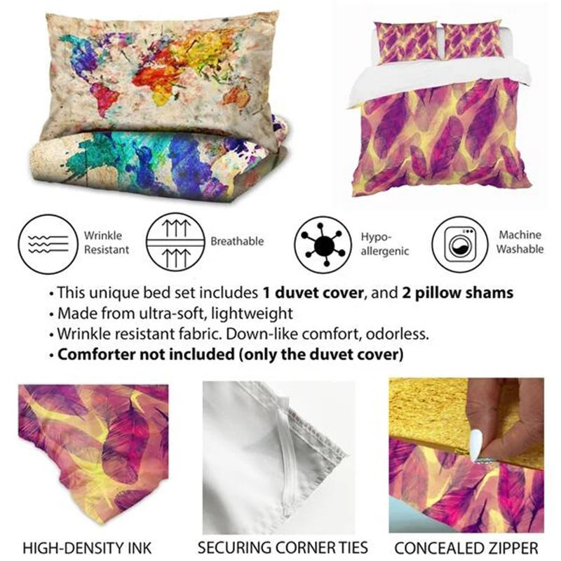 Комплект постельного белья с винтажным ацтекским принтом | Дом и сад