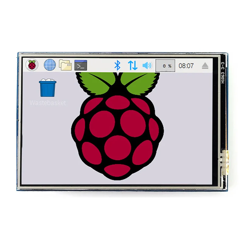 

Waveshare 3.5inch Resistive Touch Screen mini-PC Monitor for Raspberry Pi 4B / 3B+ / 3B / Zero 480×320 Resolution SPI Interface
