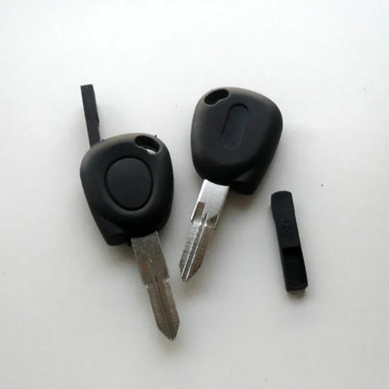 

DAKATU 20pcs Transponder Key Fob Case Shell For Peugeot 206/207 For Renault Megane Scenic Car Key Shell Cover Can Install Chip