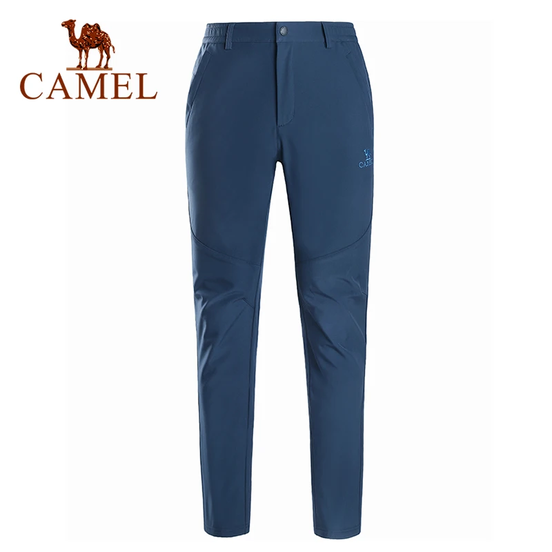 CAMEL походные брюки треккинговые мужские и женские водонепроницаемые зимние уличные большие лыжные брюки - Цвет: 181Blue Female