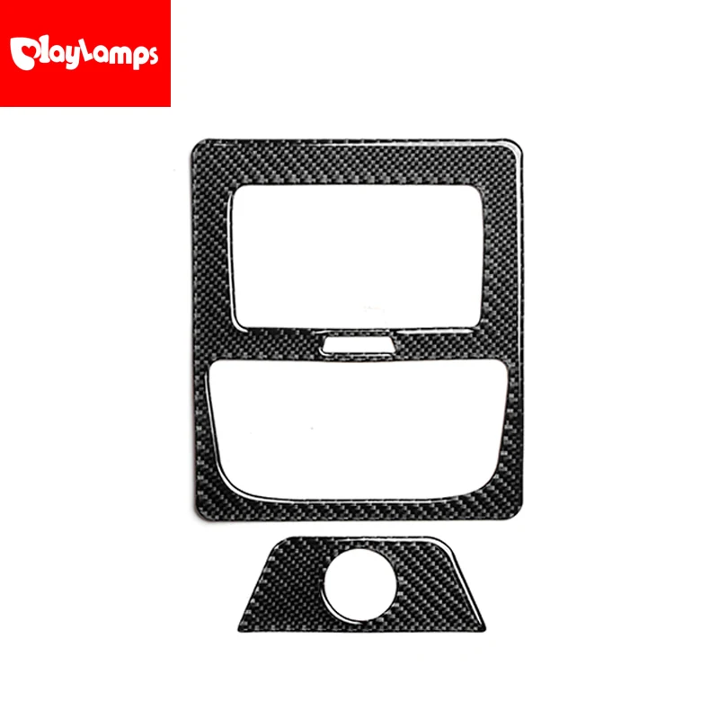 Car Styling For BMW G01 G02 X3 X4 Carbon Fiber Center Console Rear Air Conditioning Outlet Vent Frame stickers Decals | Автомобили и
