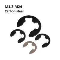 bowed e style rings bowed side mount external retaining rings carbon steel m1 2 m24