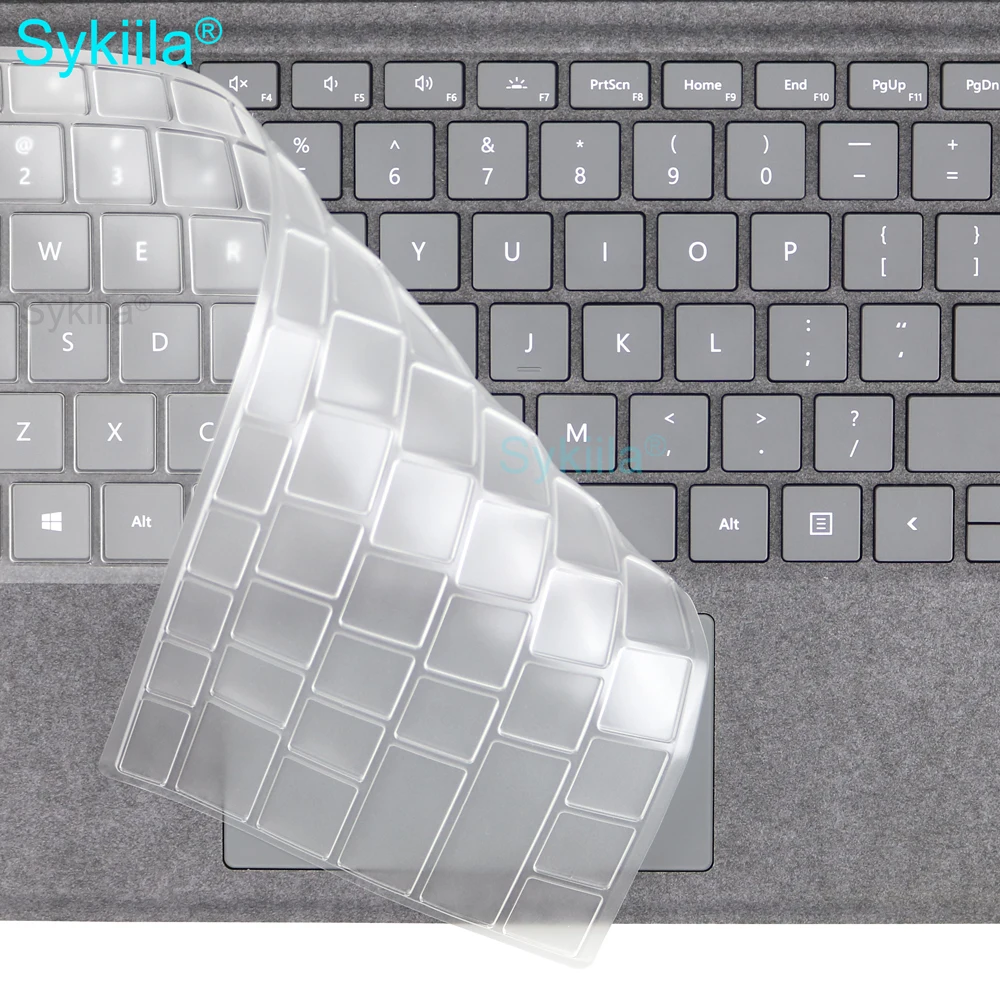 Чехол для клавиатуры Microsoft Surface Pro 7 + 6 5 4 3 2 X Studio Laptop GO Book 1 RT силиконовый защитный
