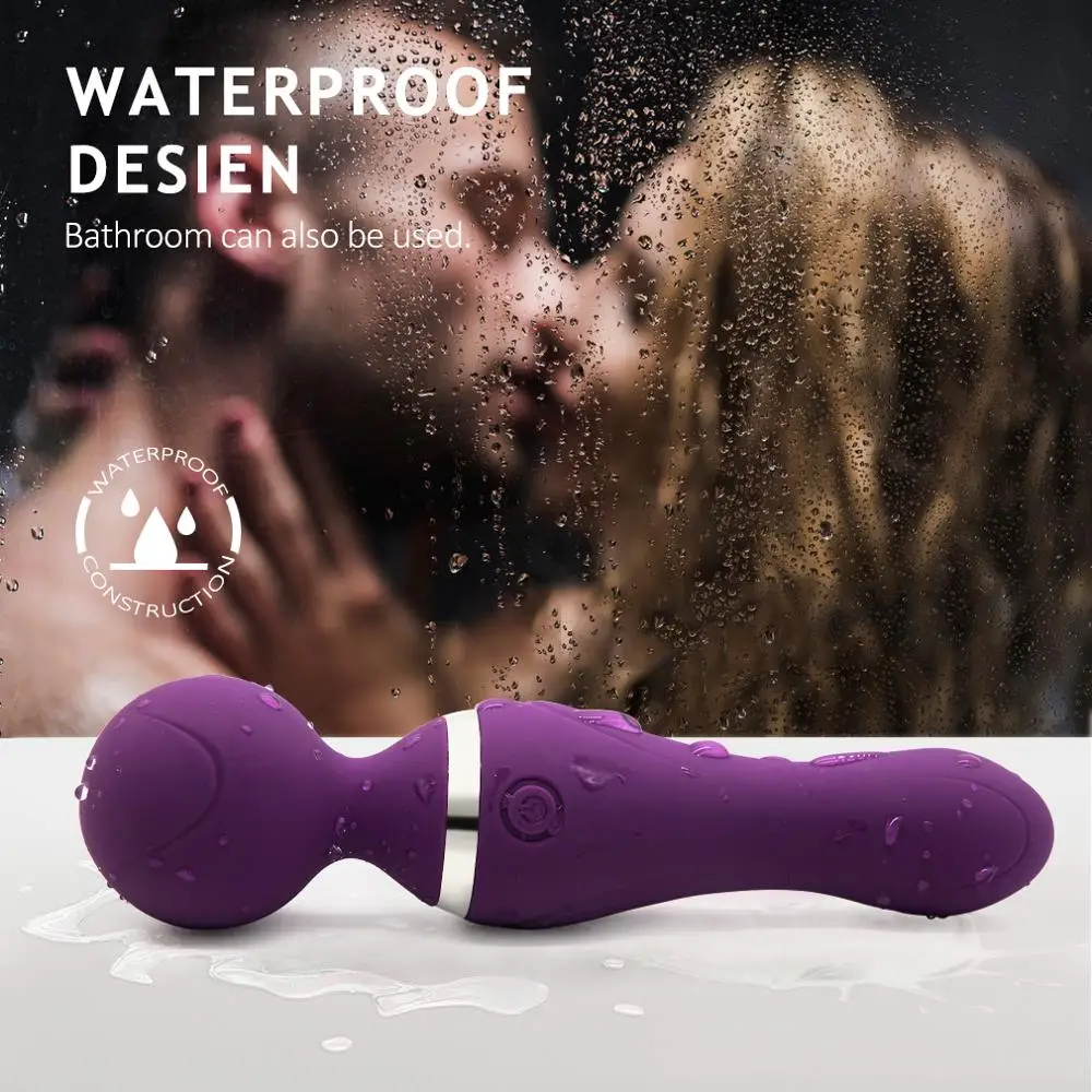 Powerful USB Charge Magic AV Wand Vibrator Clitoris Stimulator Sex Toys for Woman G-Spot vibrating Massager Products | Красота и