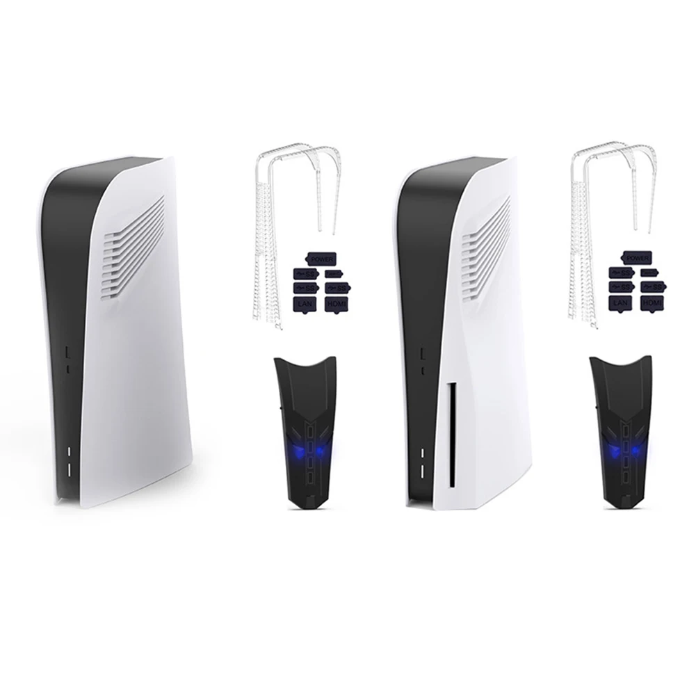 

Комплект 3 в 1 пылезащитных заглушек для игровой консоли PS5, пылезащитный чехол, крышка, пробка, пылезащитный чехол, комплекты с HUBGameAccessories