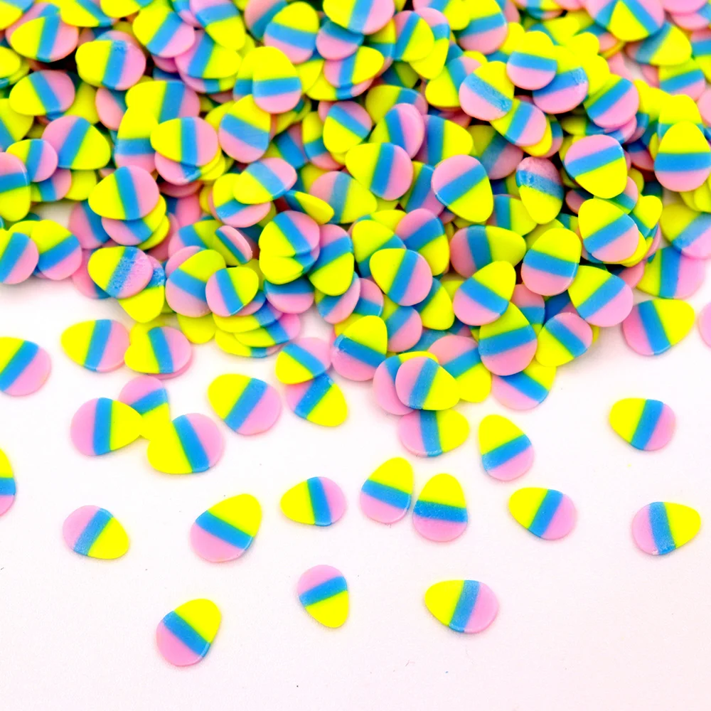 10 г/лот мороженое ломтики посыпка для поставки слаймов Игрушка полимерная глина