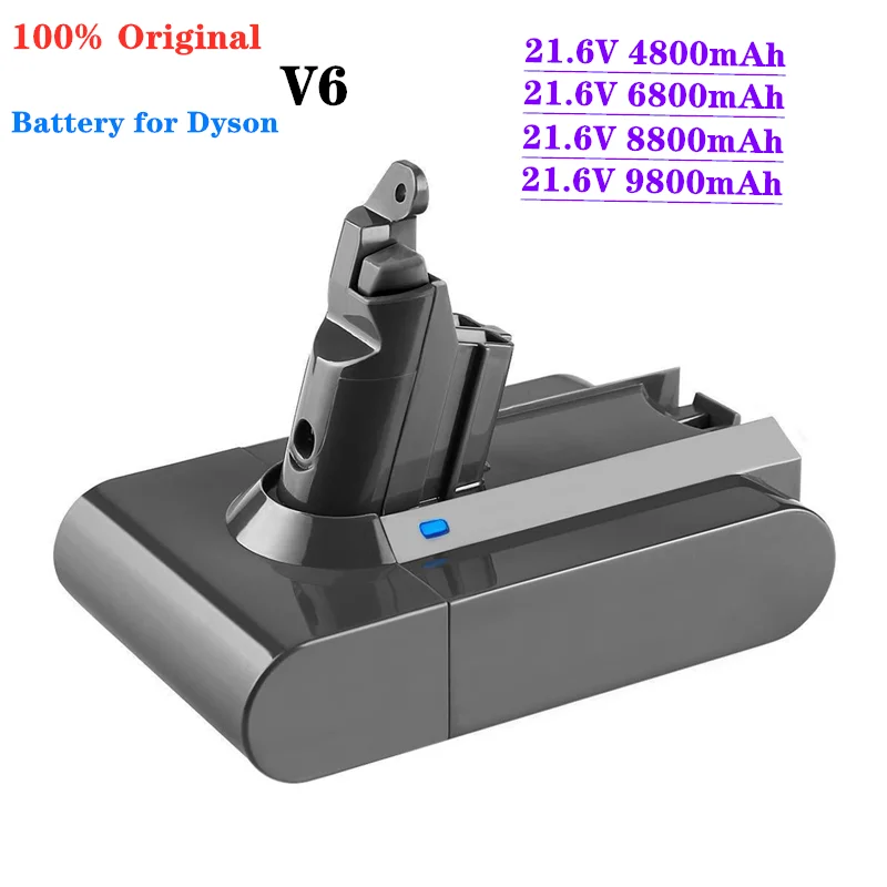 Новый литий ионный аккумулятор для пылесоса Dyson V6 2021 в 21 6 мАч батарея DC58 DC59 DC61 DC62