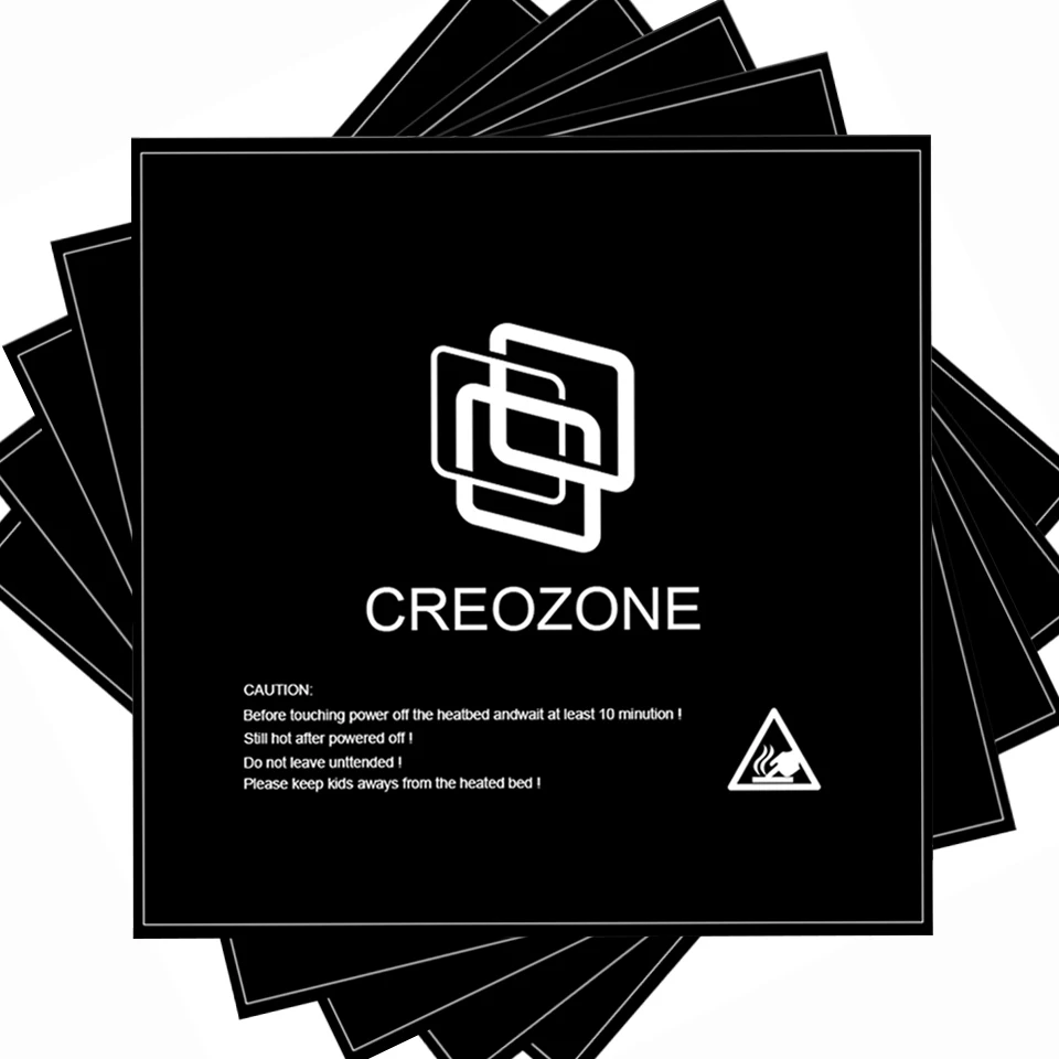 CREOZONE B5 5 шт. 200 214 220 235 мм 3D принтер тепловой Горячая наклейки для кровати построить