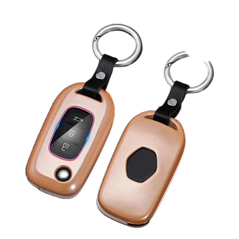 

Чехол для автомобильного ключа, совместимый с Koleos, Kadjar, защитный чехол для автомобильного ключа с бриллиантом