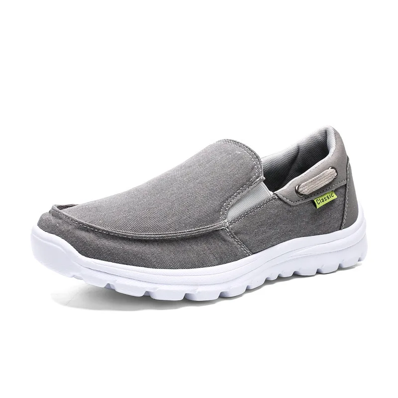 Canvas Casual Shoes Slip On Men's Fashion Flats Loafers 38-48 Brand New Spring Mens Breathable High Quality Jeans | Обувь