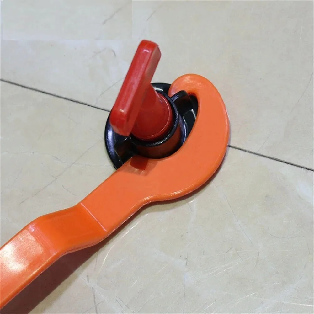 

Tile Leveler PP Plastic Manganese Steel Reusable Tile Leveling System Wall Floor Tile Leveler Spacers With Wrench Tile Spacers