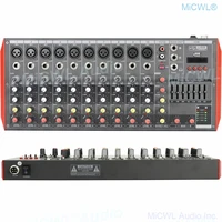 pro 12 channel mg12 bluetooth mixer sound mixing console 7 band equalizer dj live stage karaoke audio desk