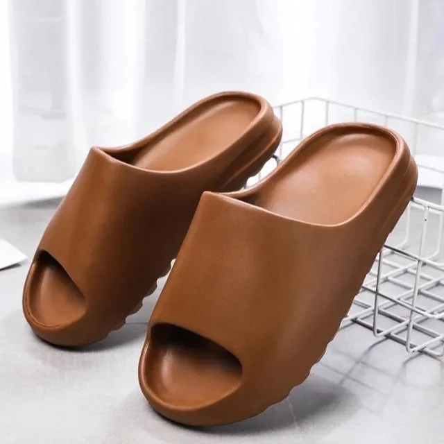 Coslony тапочки резиновая подошва мужские для душа Для женщин Крытый 2021 прохладная