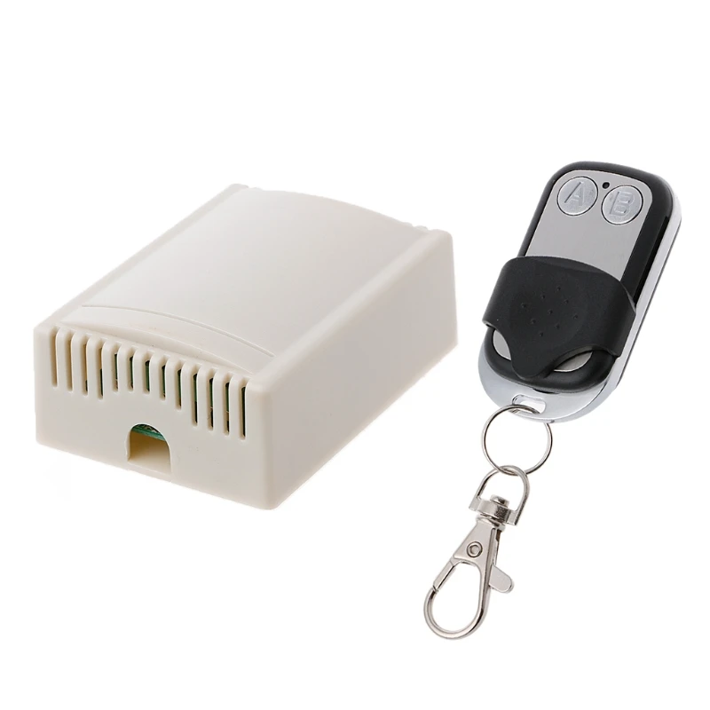 

DC 12V 2CH RF 433MHz Wireless Switch Relay Receiver Module With Remote Control