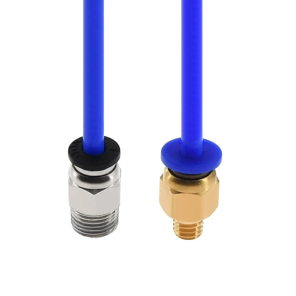 PTFE трубка + 3 PC4-M6 пневматический соединитель PC4-M10 шт 1 м синий для 3D принтера 75 мм