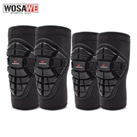 wosawe kids motorcycles knee pads elbow pads set snowboarding skateboard skating children protector guard safety equipment