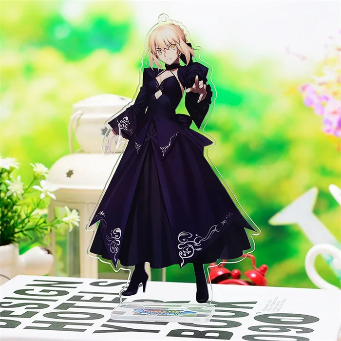 Аниме Fate Grand Order фигурка Fate/stay night Gilgamesh Косплей акриловый стол стенд модель