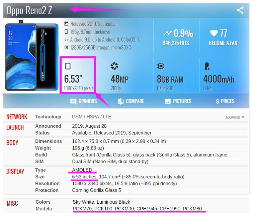 6 53 oled for oppo reno2 z reno 2z 2 z lcd display touch screen assembly replacement for oppo k3 reno2 f lcd free global shipping