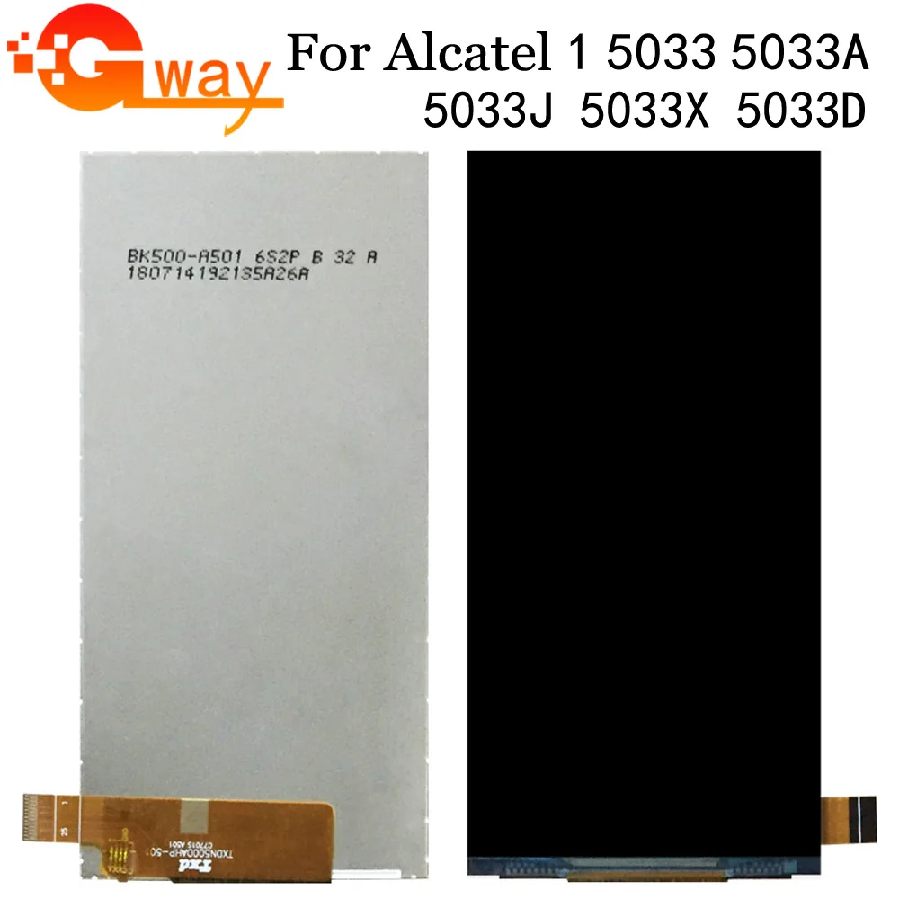 ЖК-экран 5 0 дюйма для Alcatel 1 5033 5033A 5033J 5033X 5033D 5033T Telstra Essential Plus 2018 + Бесплатные