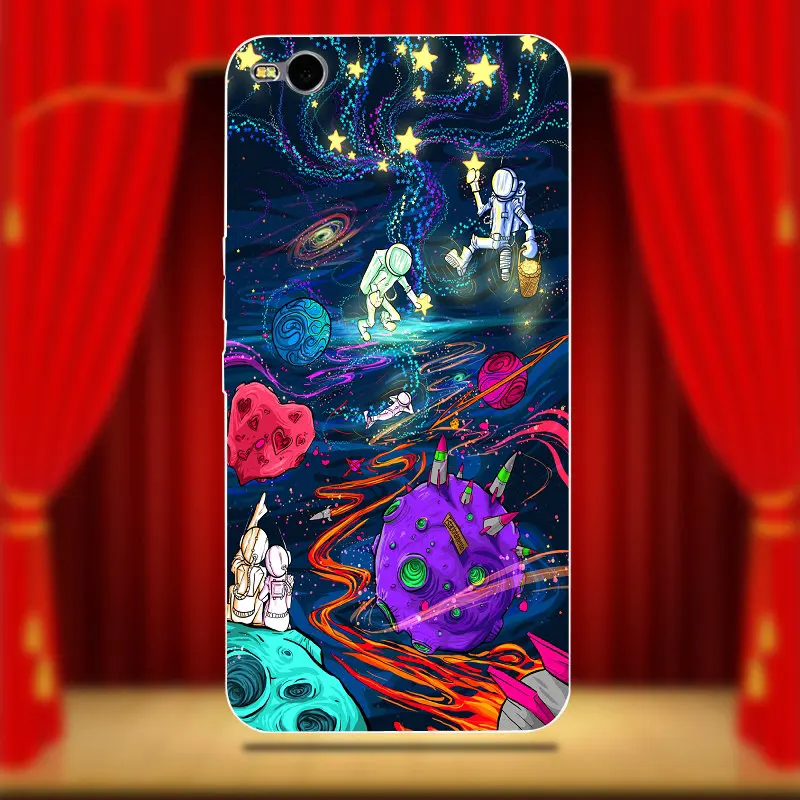 Мягкий чехол для LG G4 G5 G6 K4 K7 K8 K10 V10 V20 V30 HTC U11 M7 M8 M9 M10 A9 E9 плюс дирижабль астронавт