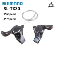 tourney sl tx30 bicycle shift lever 6 7s 18 21 speed tx30 shifters inner gear cable included