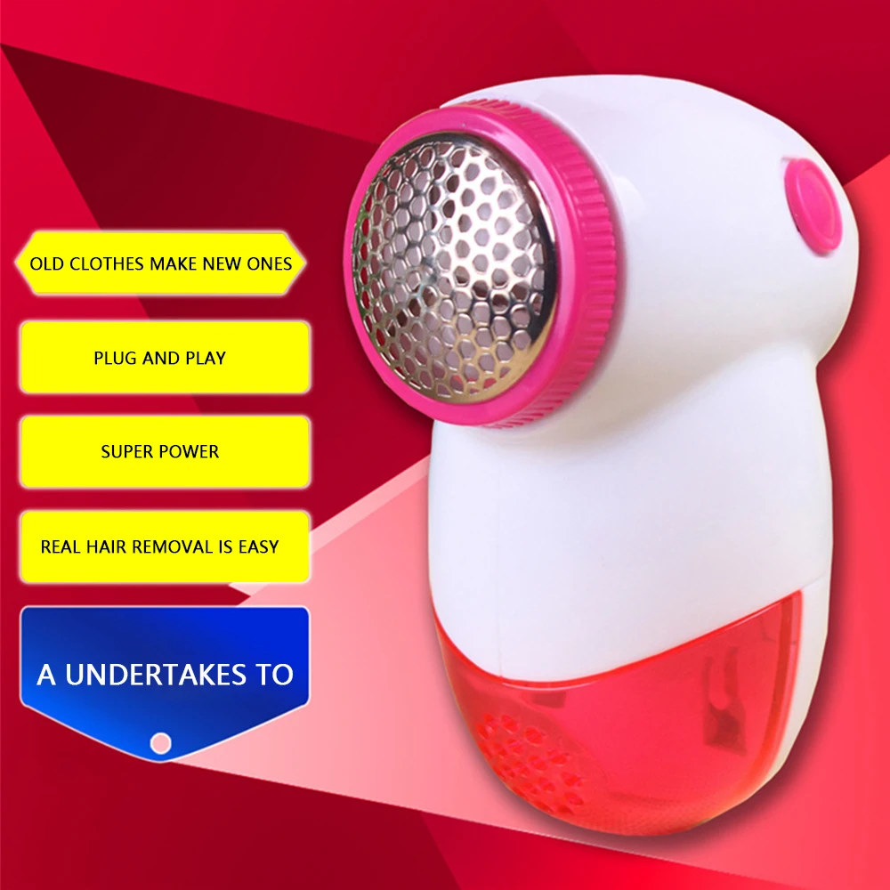 

1PCS Electric Lint Remover Fabric Hair Remover Portable Mini Battery Operated Sweater Pilling Trimmer for Clothes Bed
