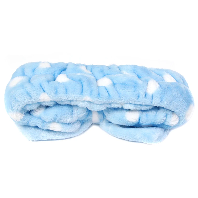 1 шт. Для женщин с бантом и повязка на голову поясом в горошек плюшевый шарф бархат