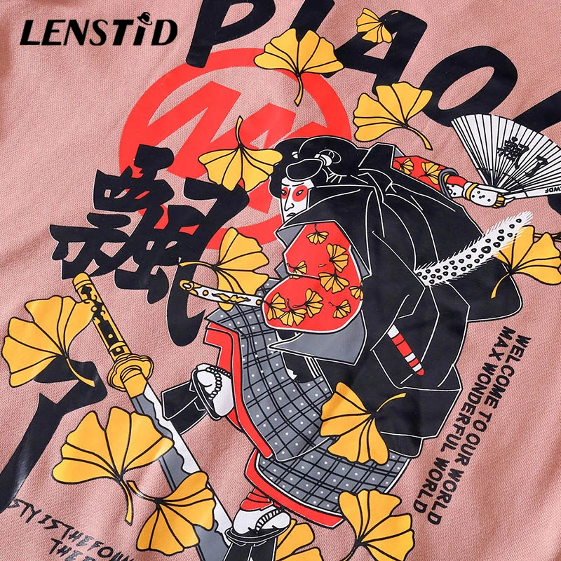 LENSTID 2019 мужской уличная хип хоп объемный пуловер толстовки Японский Женский