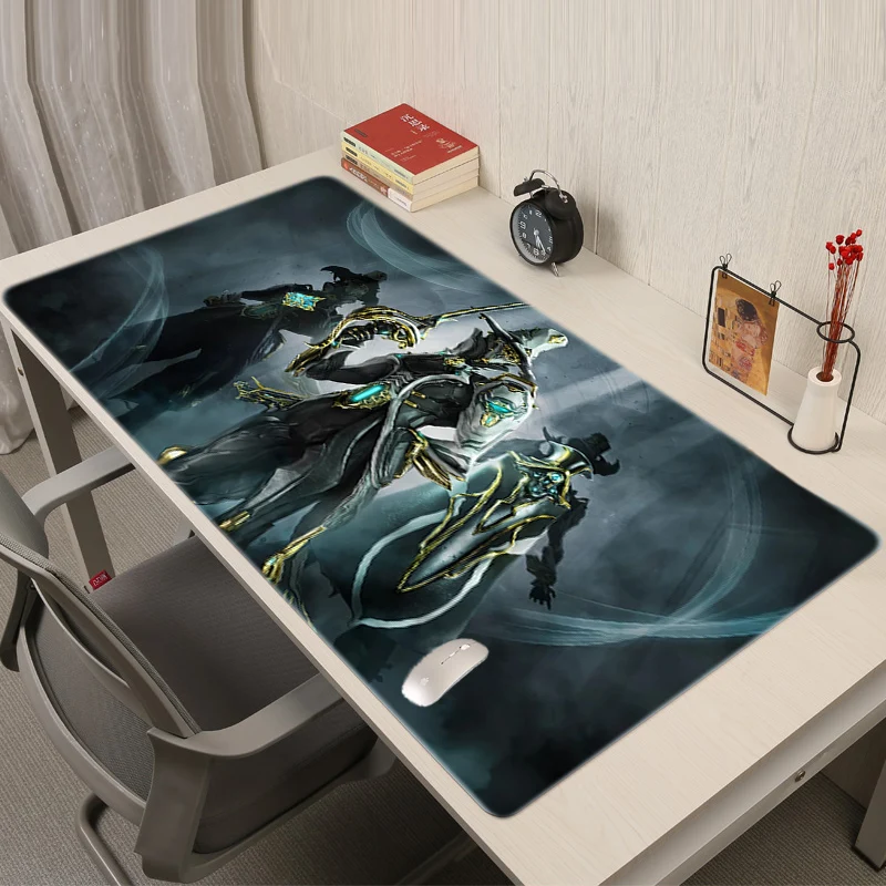 

Warframe Mouse Pad Gaming Gamer Mause Large Keyboard Accessories Mat Pc Complete Kawaii Pads Computer Cabinet Carpet Cute Desk