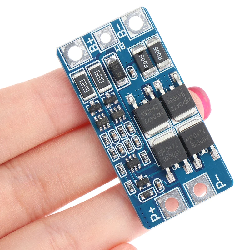 

New 2S 10A 7.4V 18650 Lithium Battery Protection Board 8.4V Balanced Protection Instrument And Accessories