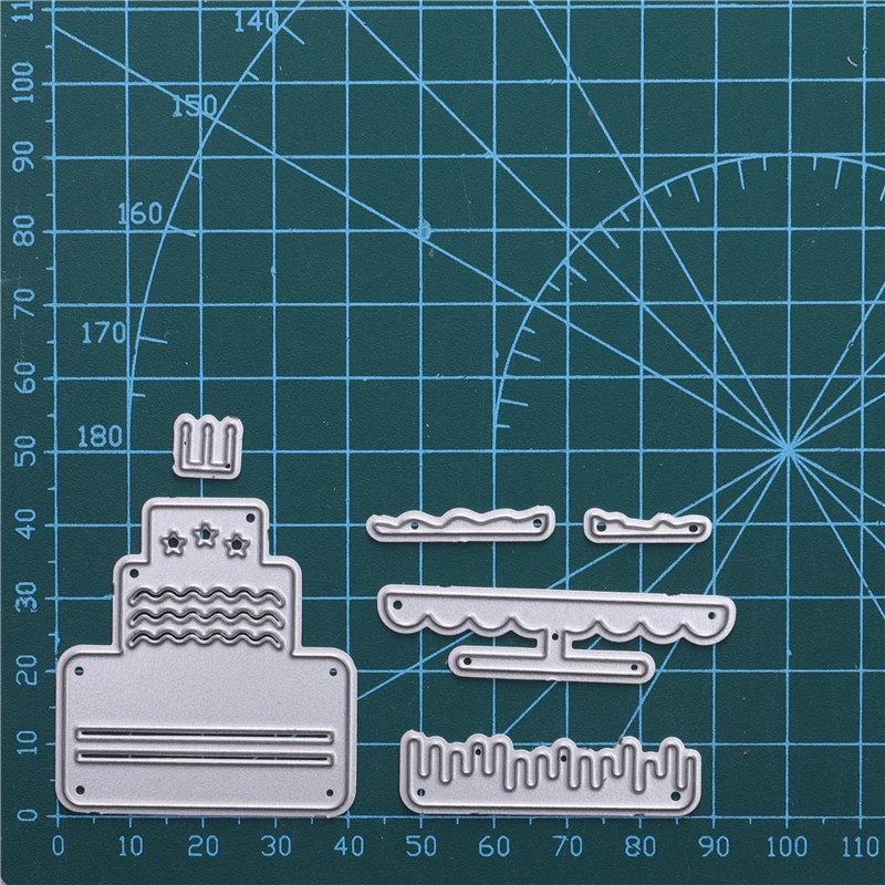 Штампы DiyArts для торта на день рождения металлические штампы скрапбукинга