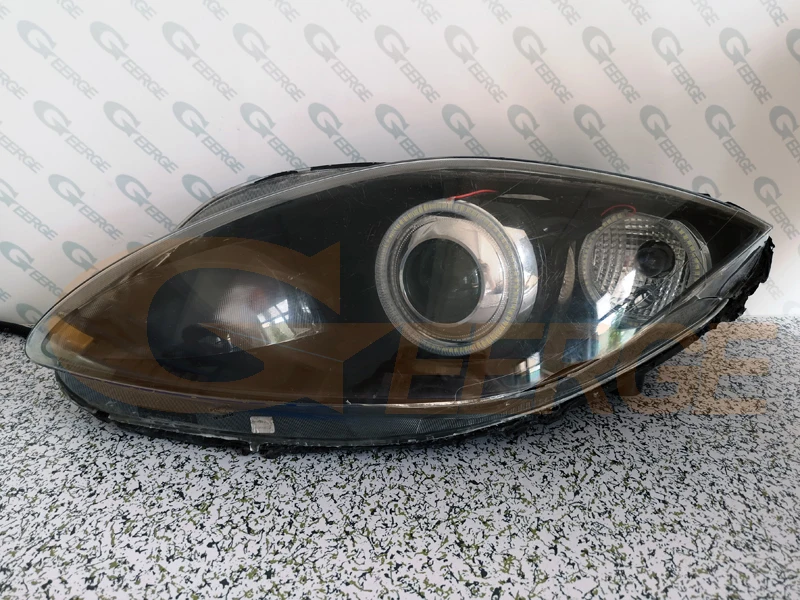 Для SEAT TO светодиодный O Mk3 5P 2005-2009 ксеноновая фара отличное Ультра яркое освещение smd светодиодный ангельские глазки Halo Кольцо Комплект