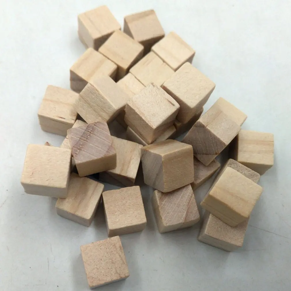 DIY Деревянные сборные строительные блоки игрушка для детей Семейная Игра домино