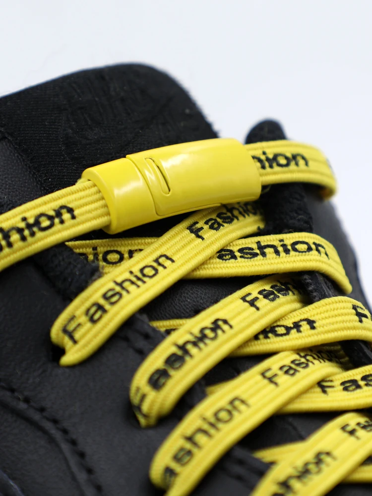 Magnetic Shoelaces Without ties Elastic No tie Shoe laces for Sneakers Lazy Shoelace Magnetic Lock One Size Fits All Kids Adult