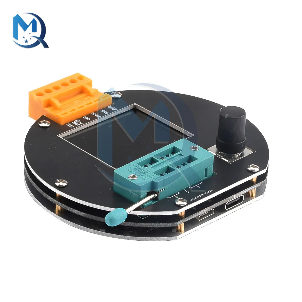 Тестер транзисторов GM328A измеритель сопротивления индуктивности и емкости с