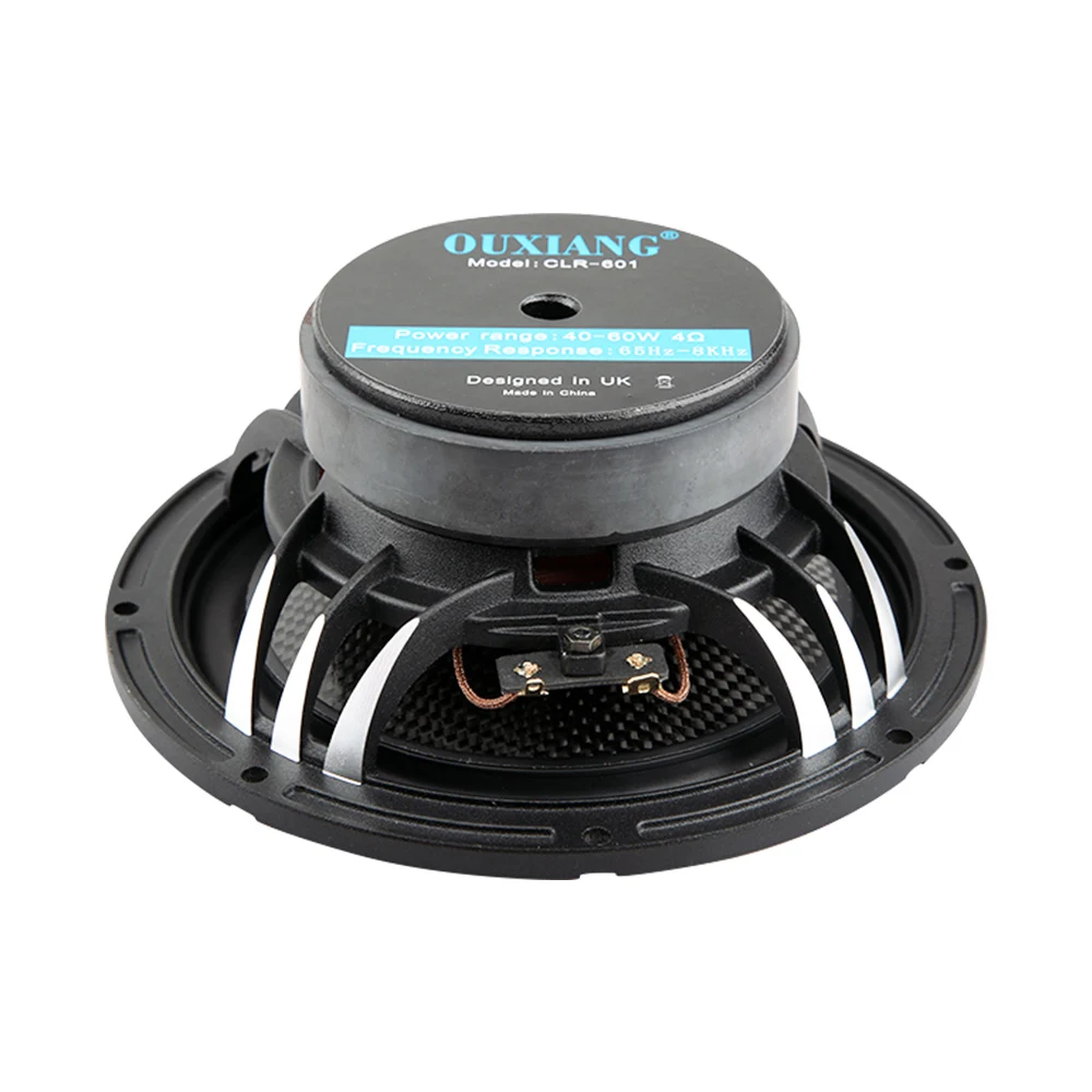 

AIYIMA 1Pc 6.5 Inch Midrange Woofer Speaker 4 Ohm 60W Car Speaker Driver Carbon Fiber Audio Bass Loudspeaker For Hifi Sound Home