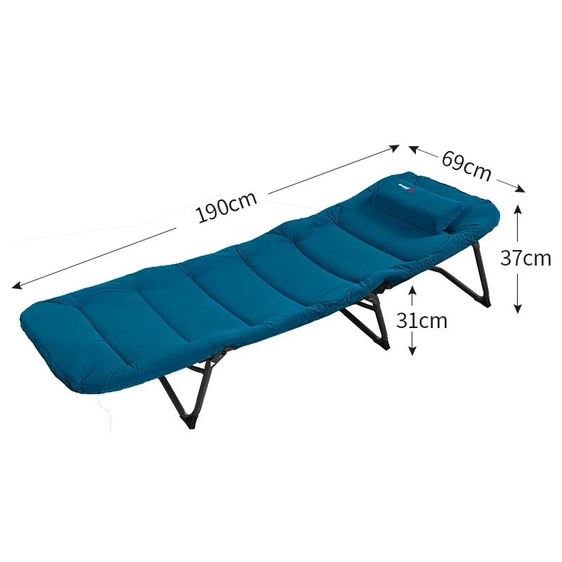Складная кровать для дома Одноместный перерыв обеда офиса простая