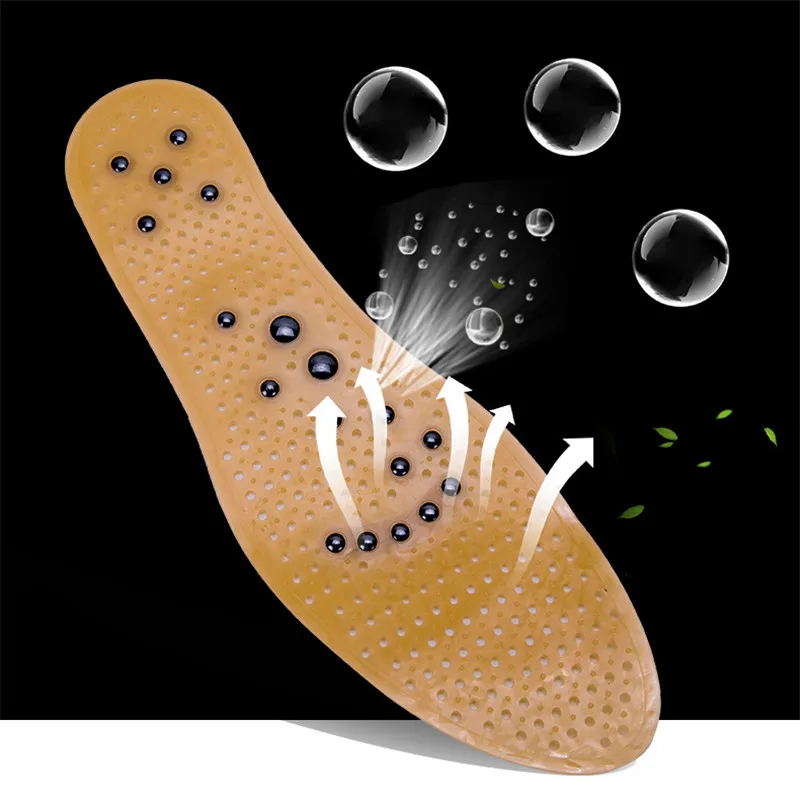 

Magnetic Therapy Insoles for Slimming Weight Loss Foot Massage Health Care Shoes Mat Pad Acupuncture Shoe Sole Insert