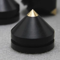4pcs copper hifi home stand desk shock absorber stable speaker isolation cd amplifier floor foot pad spikes suspension base
