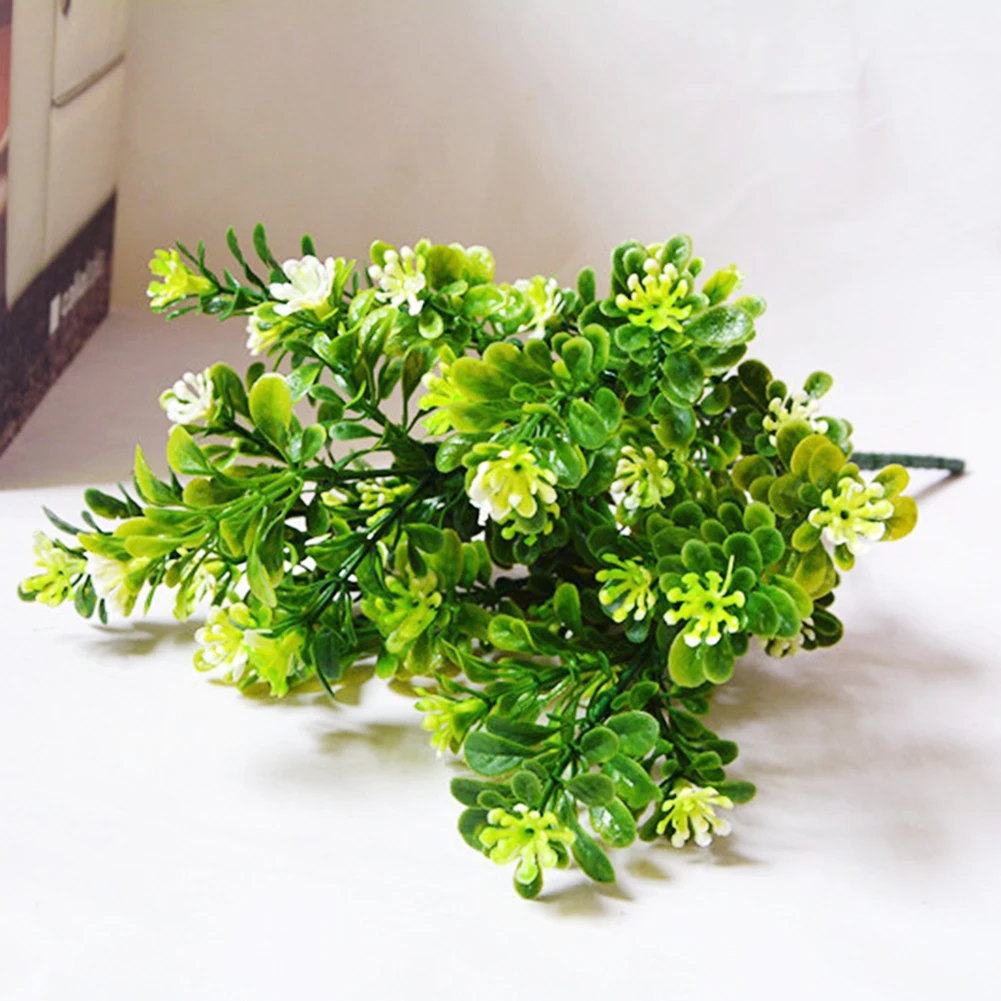 Искусственное растение с листьями для дома и улицы инструмент декора офиса сада |