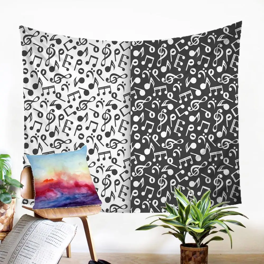 Тканевый настенный гобелен красивый ковер магнитная лента узор подвесное