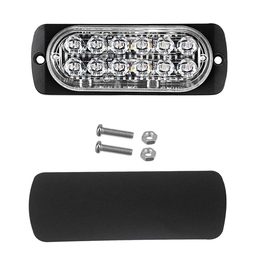 Фары для грузовиков постоянный ток 12 В красный светодиод 4 светодиодный 6/12