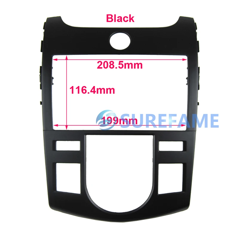 Оригинальный размер автомобильная отделка объемная панель для KIA Forte Cerato 2009-2012