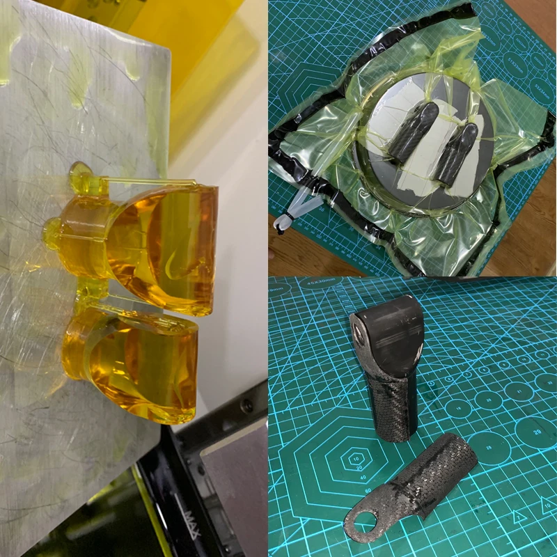 Термостойкая Смола HT100 для ювелирных изделий жидкая УФ-смола 3D-принтера Elegoo Anycubic |