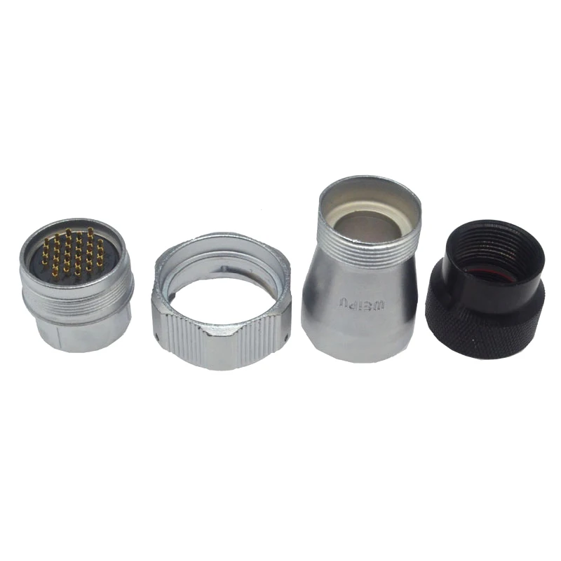 Original WEIPU WY28 Connector TE TB TI 2 3 4 7 8 9 10 12 16 17 20 24 26 Pin IP67 Clamping Plaatic Hose Cable Male Plug | Обустройство
